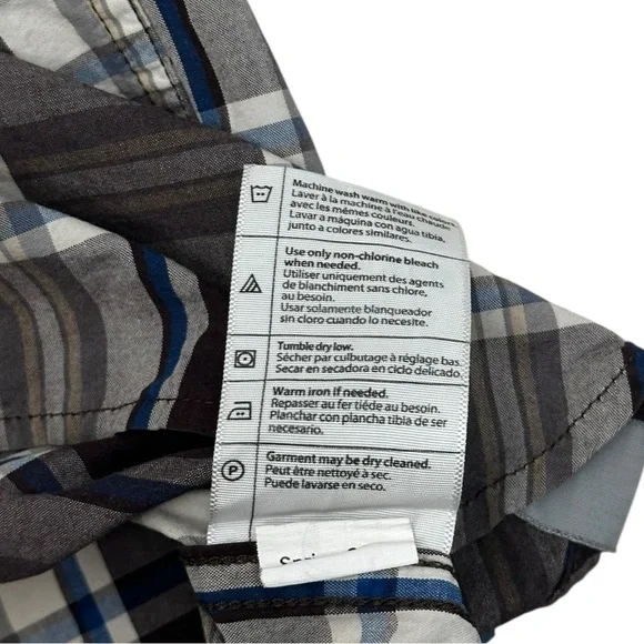 Carharrt Men's Plaid Short Sleeve Relaxed Button Down - Size XL - Picture 5 of 7